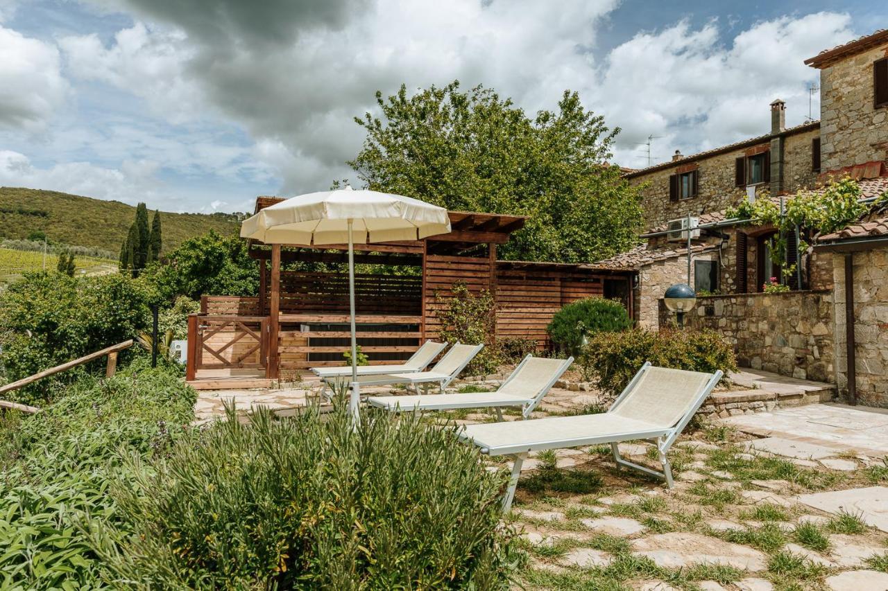 Borgo Villa A Sesta San Gusme Екстер'єр фото