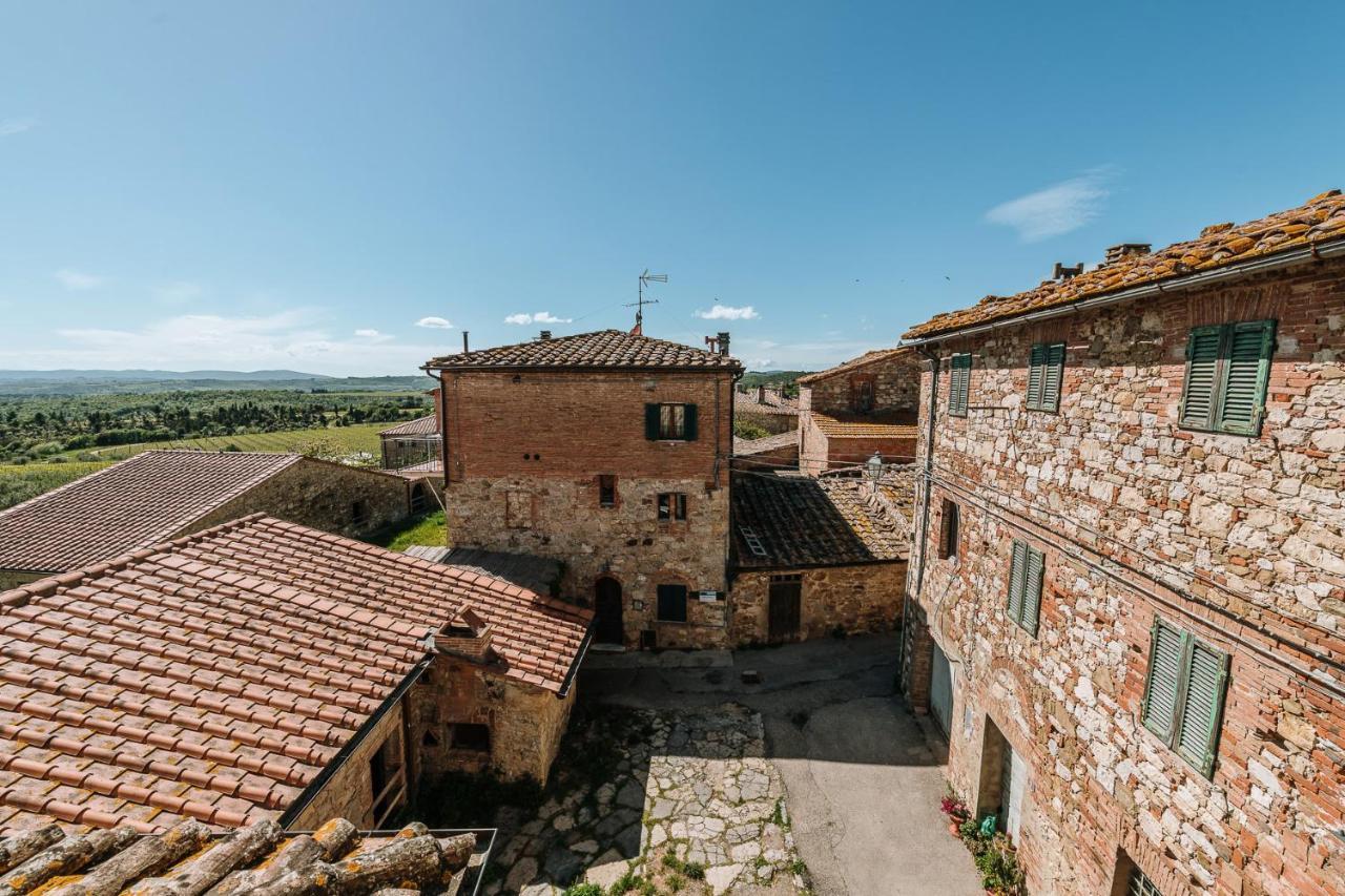 Borgo Villa A Sesta San Gusme Екстер'єр фото