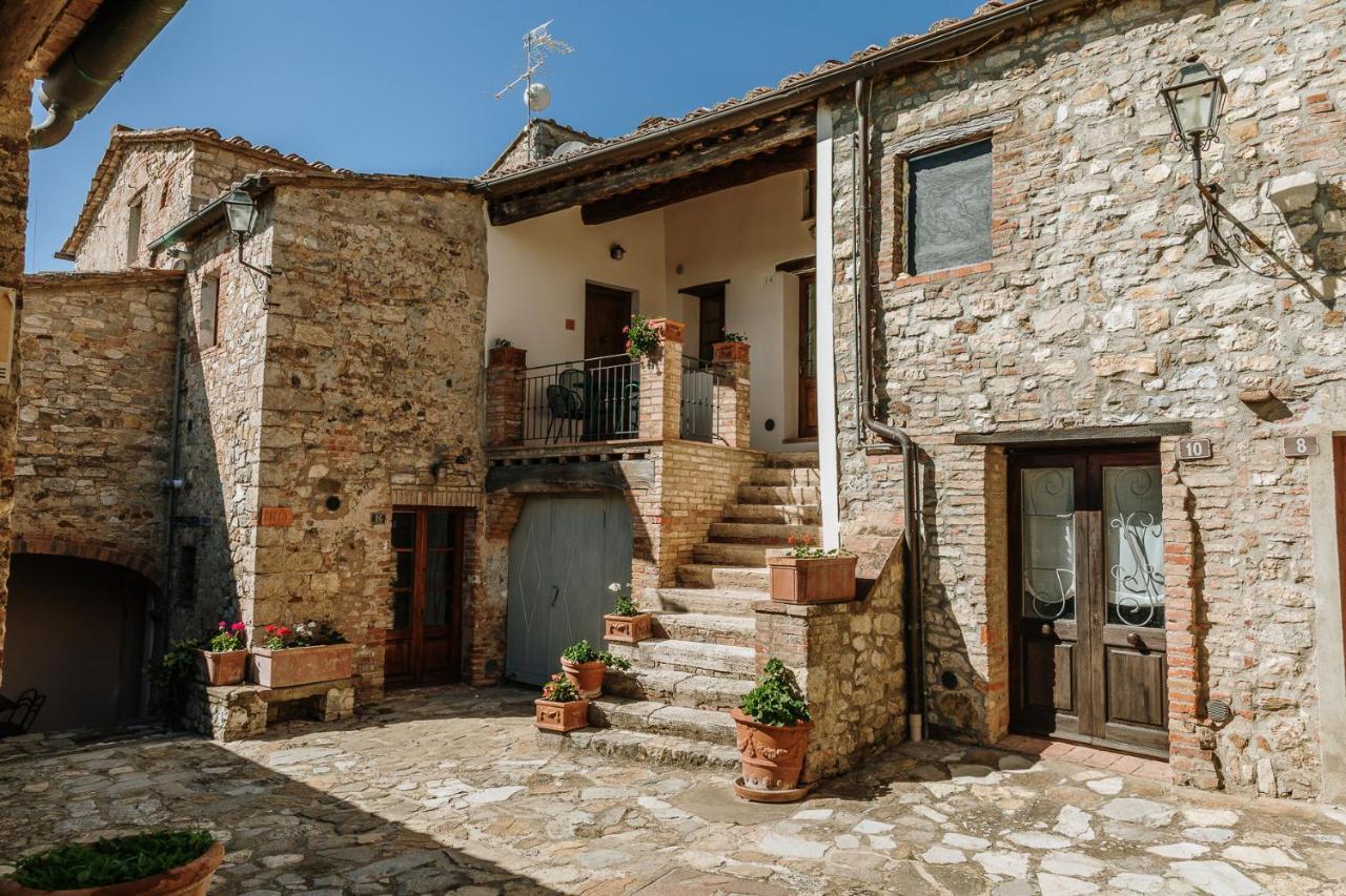 Borgo Villa A Sesta San Gusme Екстер'єр фото