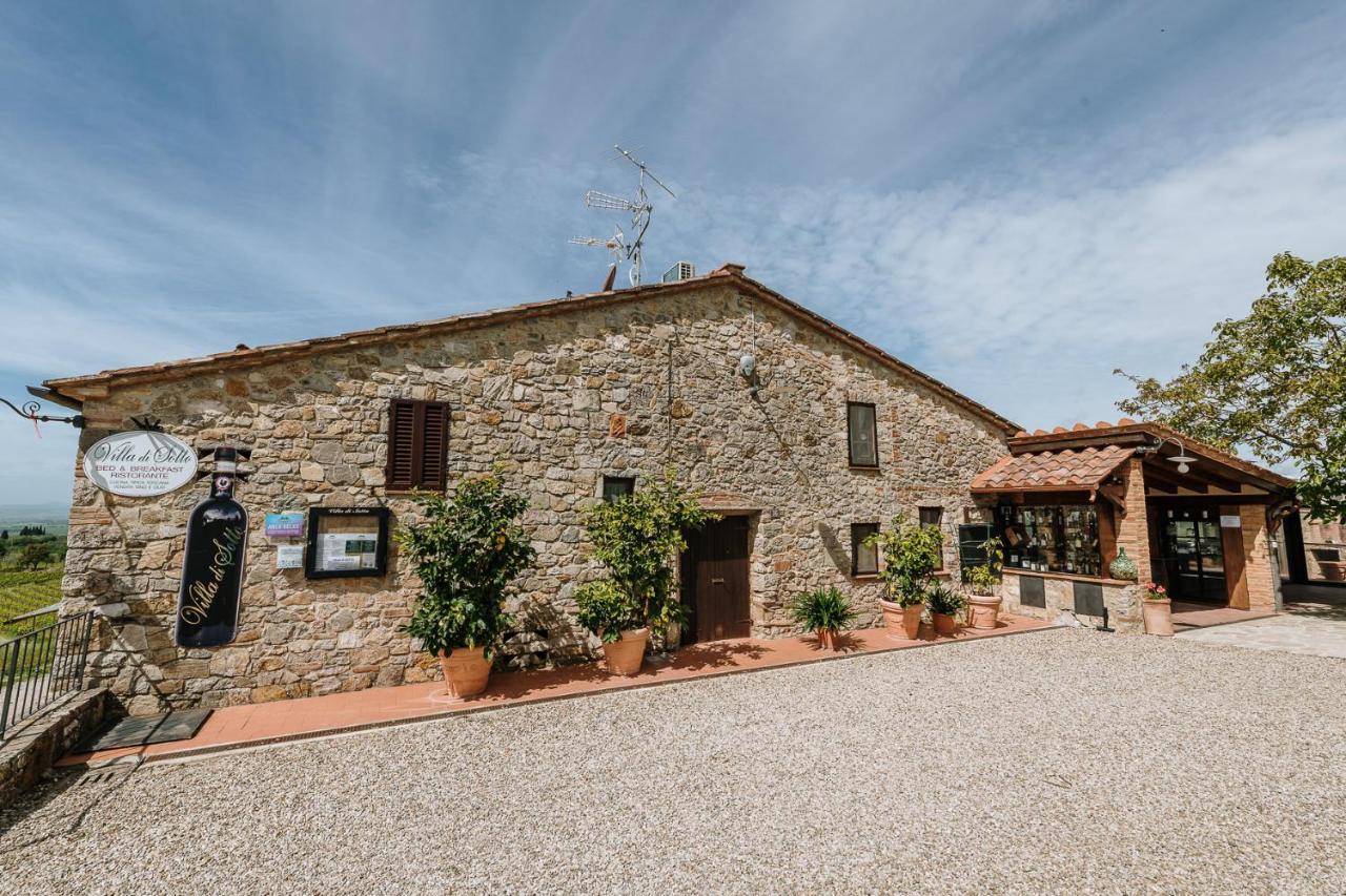 Borgo Villa A Sesta San Gusme Екстер'єр фото