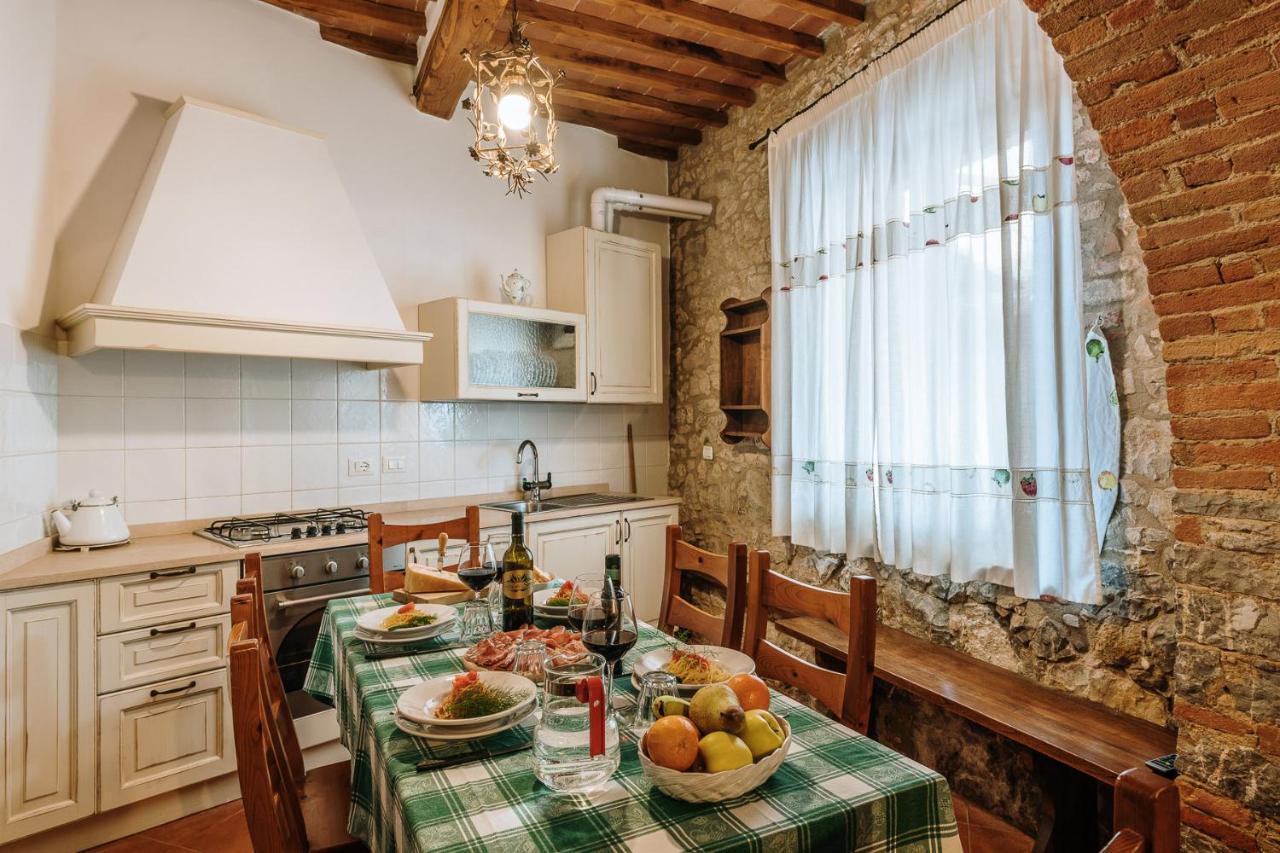 Borgo Villa A Sesta San Gusme Екстер'єр фото